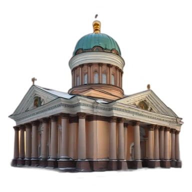 kazan-cathedral-in-saint-petersburg sticker