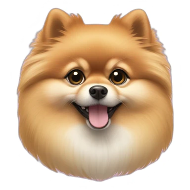 cute-dwarf-pomeranian sticker