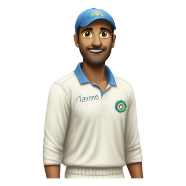indian cricket player sticker