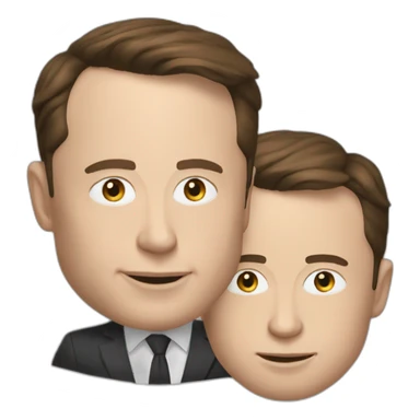 Elon Musk macron sticker