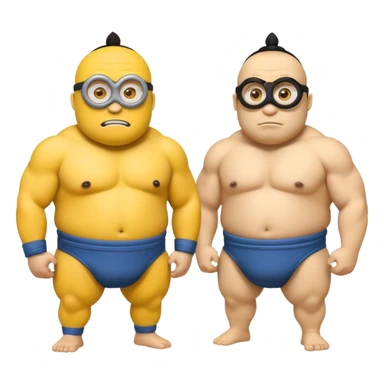 minions SUMO sticker