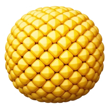 Make a corn but a ball sticker