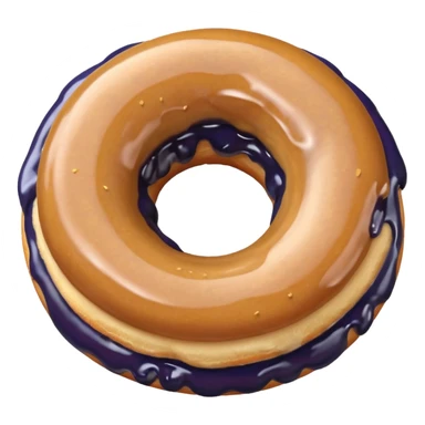 yaban mersini donut sticker