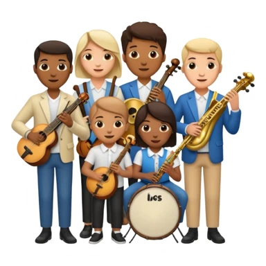 Music Band sticker