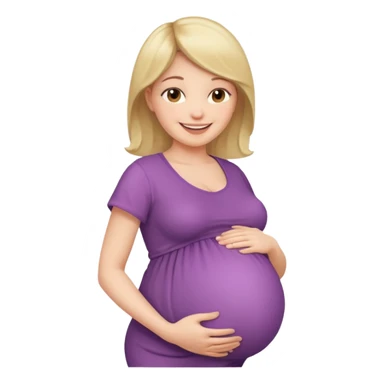 pregnant women sticker