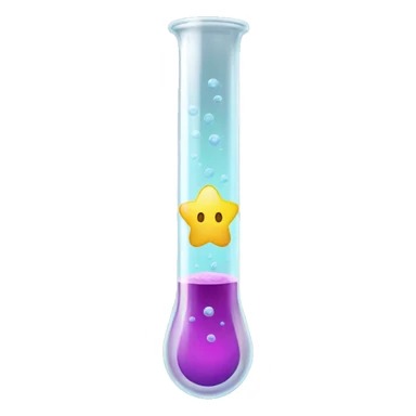 test tube sticker