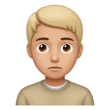 pensive emoji sticker
