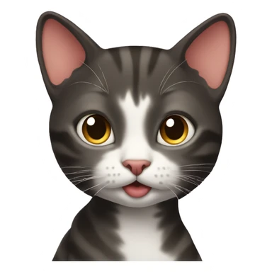 Coquette cat sticker