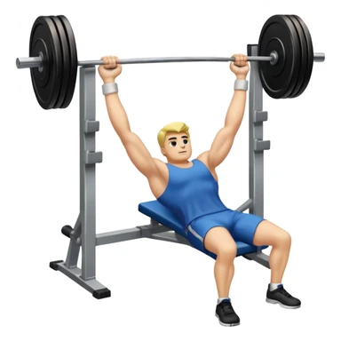bench press sticker