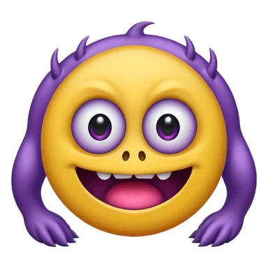Der emoyi soll ein Monster sein sticker