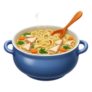 Chicken noodle soup  sticker