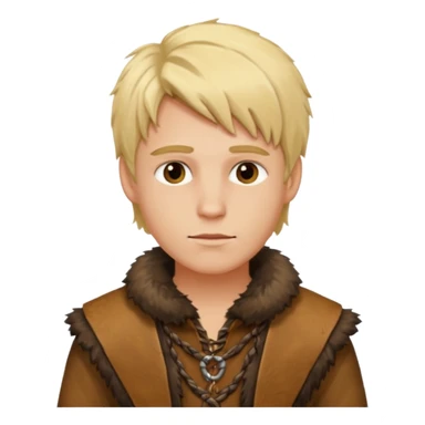 Young Blond Stone Age Man – Wearing primitive clothes.




 sticker