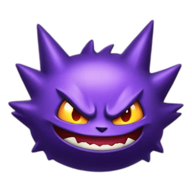 Mega-Gengar-shiny sticker