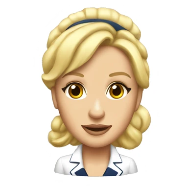 britney spears flight attendant sticker