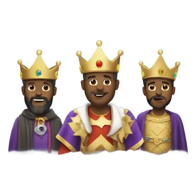 Los 3 reyes magos  sticker