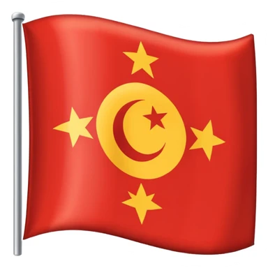 flag of monotheism sticker