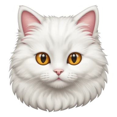fluffy cat sticker