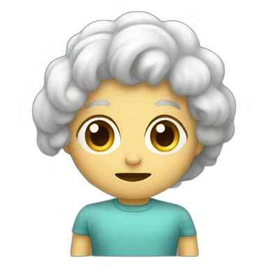 Enervé et pleure sticker