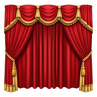 theatre Curtain sticker