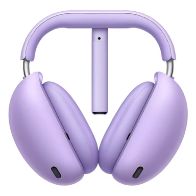 pastel purple airpods max sticker