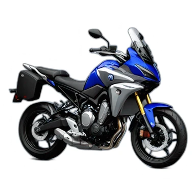 Yamaha Tracer 7 blue silver sticker