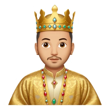 Robe mariage roi Mohammed VI sticker