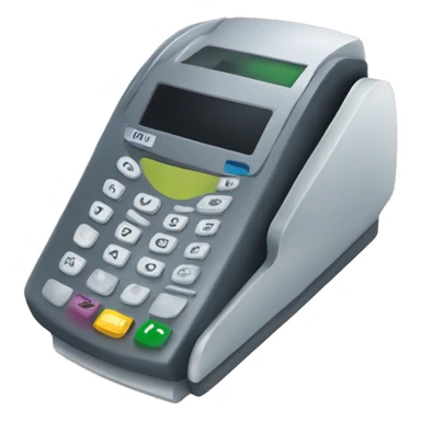 Debit card and payment terminal sticker