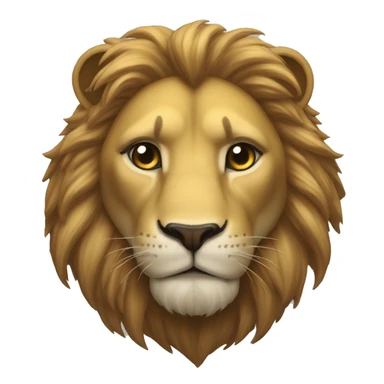 lion paladin heart shaped eyes sticker