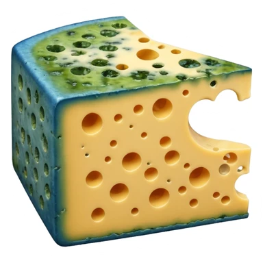 moldy cheese sticker