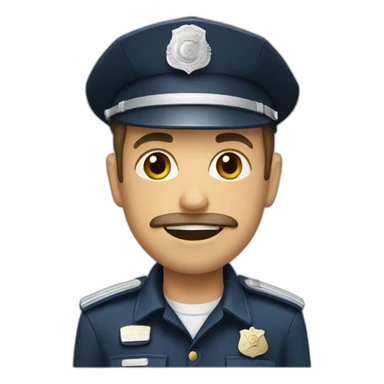 Police Russian sticker