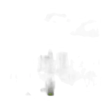 City skyline sticker