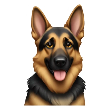 German shepherds  sticker
