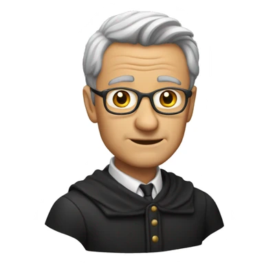 Homme 50 ans chauve sticker