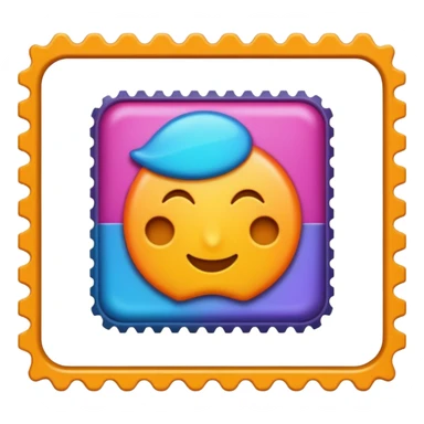 A singular Stamp is a small piece of paper or adhesive material used as evidence of payment for postage, often decorative sticker