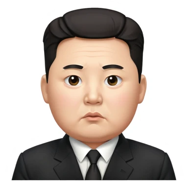 Kim Jong Un sticker