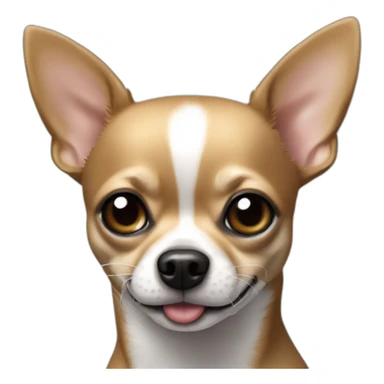 Chien Chihuahua noir sticker