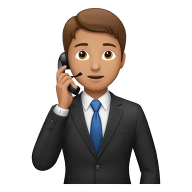 lawyer calling on the phone sticker