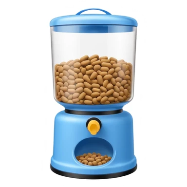 dog food dispenser sticker