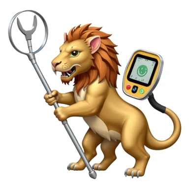 Manticore metal detector sticker