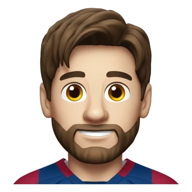 lionel messi in barcelona uniform sticker