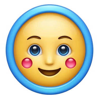 Create a verify meta parody badge  emoji with this ✅🔵 sticker