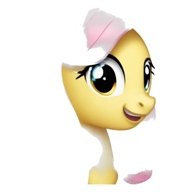 My little pony fluttershy  sticker