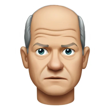 olaf scholz sad sticker