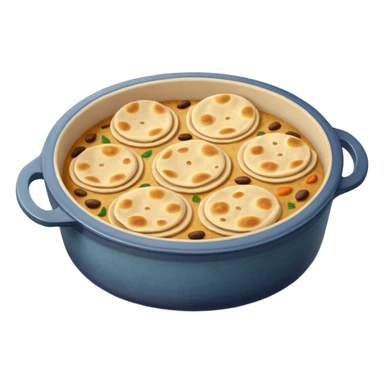 3 indian chapati inside a casserole   sticker