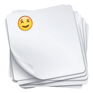 folhas de papel sticker