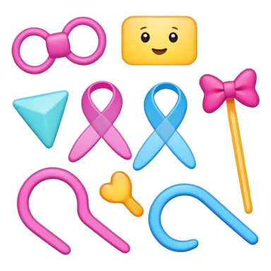 Kids Hair accessories  sticker