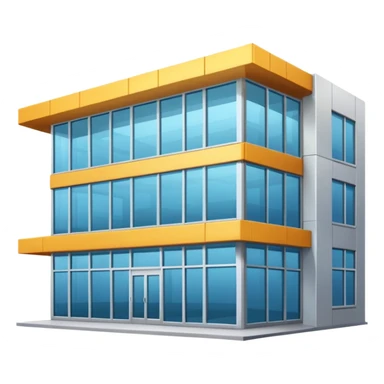 fitnesstudio von draußen also das gebäude sticker