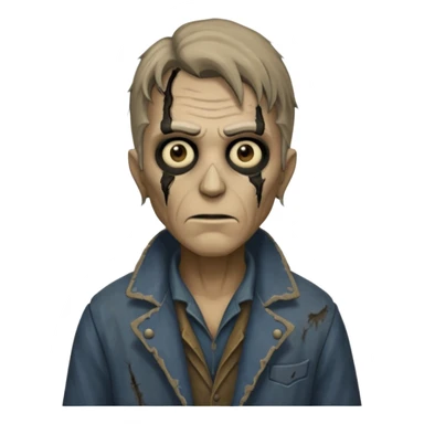 The Ghoul from Fallout TV show sticker