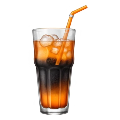 Czech Kofola black and orange  sticker