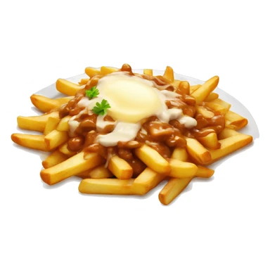 poutine qui mange du poutine  sticker